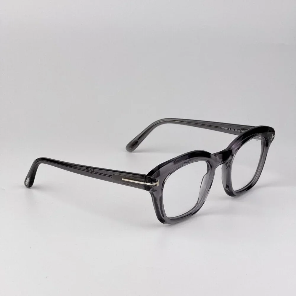 Tom Ford FT5961-B Eyeglasses – Grey Square Frame | Unisex Model FT5961-B 020